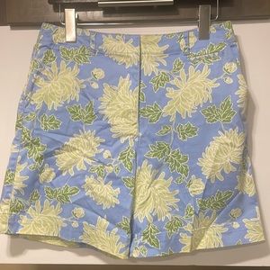 Talbots Women’s Stretch‎ Floral Chino Shorts Size 8